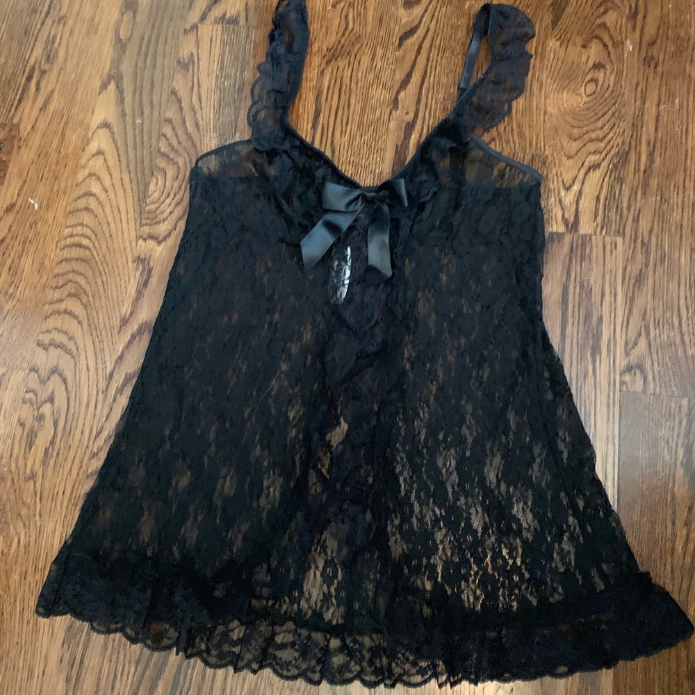 Black Lace Babydoll